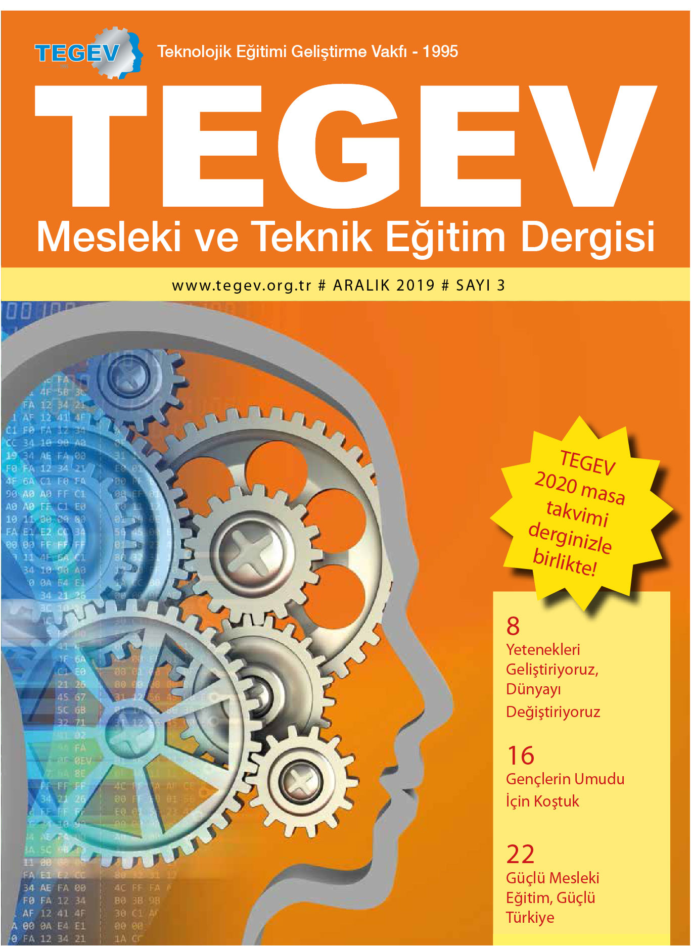 TEGEV Dergi Aralık 2019 Sayı 3