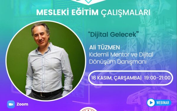 TEGEV Eğitim Gönüllüsü Ali Tüzmen’den öğretmenlere “Dijital Gelecek” Semineri